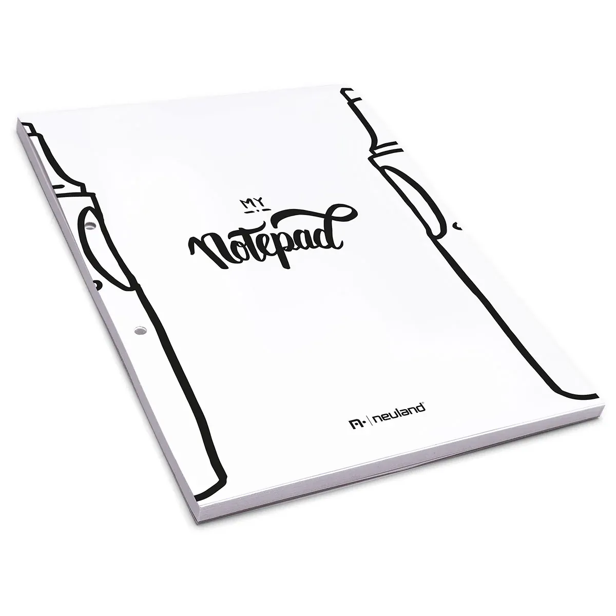 myNotepad - Writing block
